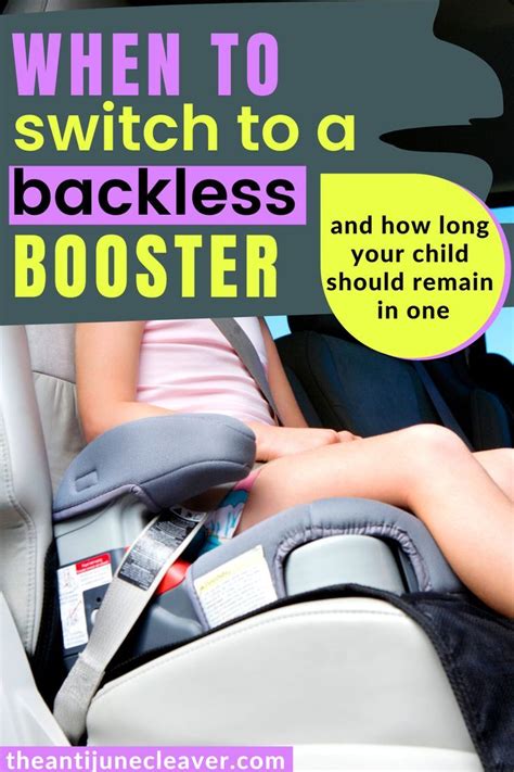 When To Switch To A Backless Booster Seat 2022 Anti June Cleaver In 2022 Backless Booster