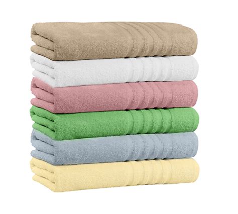 100 Cotton 5 Pack Bath Towel Sets Extra Plush And Absorbent Over Sized Bath Towels 30 X 60