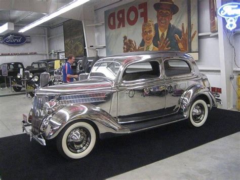 Stainless Steel 1936 Ford Part Of 17 Car Collection Donate Hemmings Daily