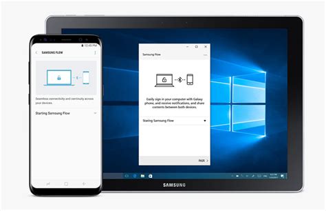 You need devices that meet the samsung flow system requirements: Tip: Met je smartphone van Samsung Windows 10-pc's ...