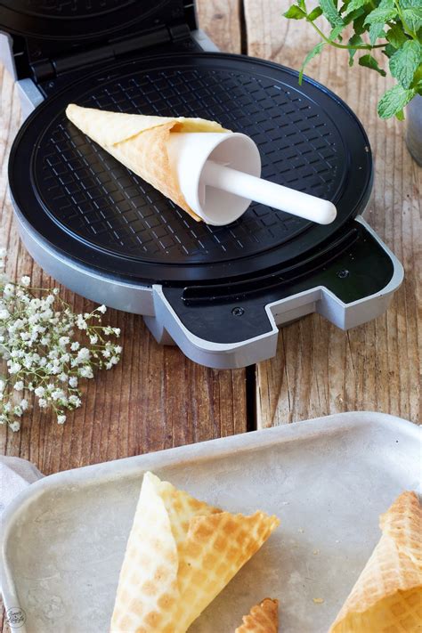 Eiswaffeln Stanitzel selber machen Rezept
