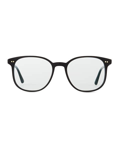 Oliver Peoples Scheyer Oval Fashion Glasses Black