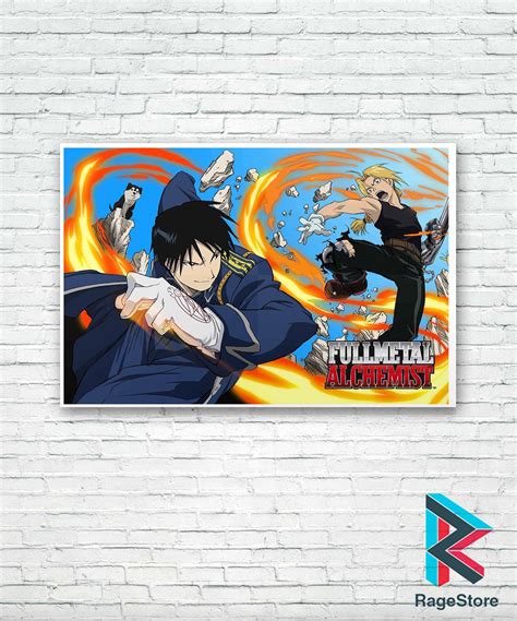 Poster Fullmetal Alchemist Diseño De Poster Anime