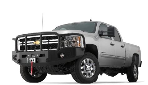 Heavy Duty Front Bumper For Chevy Silverado 85887 Warn Industries