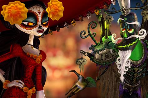 The Book Of Life 2014 Directed By Jorge R Gutierrez Film Review