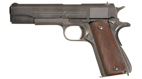 Us Colt 1911a1 Pistol British Proofed Wex Mag Holster Rock
