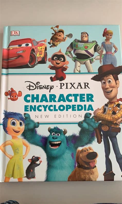 Disney Pixar Character Encyclopedia Hobbies And Toys Books And Magazines