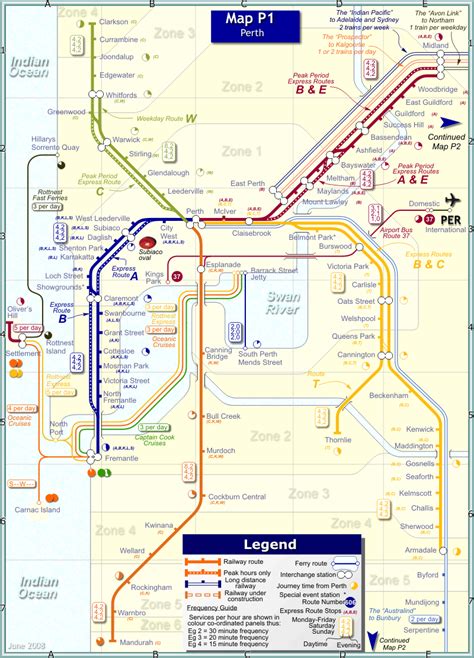Perth Metropolitan Rail Map Train Maps Pinterest Perth Train Map