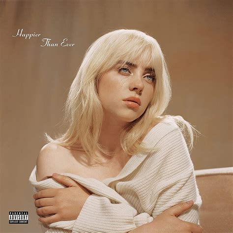Billie eilish has released her new album happier than ever songs tracklist & its lyrics are written by billie & finneas (who also produced the music for this album). Happier than ever | Eilish, Billie CD | Large