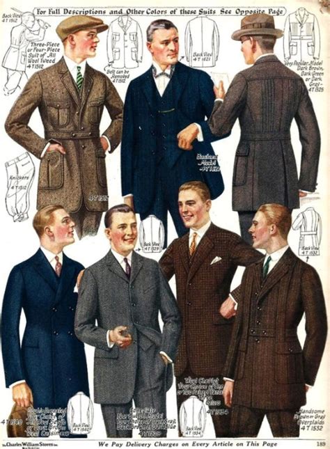 1920s Mens Fashion What Did Men Wear In The 1920s 1920s Mens