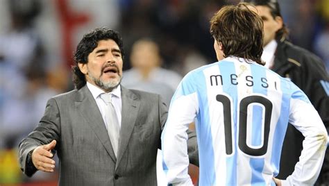 2018 World Cup Maradona Tells Messi What He Must Do To Win Trophy In