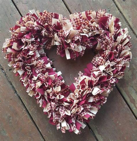 The 25 Best Rag Wreaths Ideas On Pinterest Fabric Rag Wreath