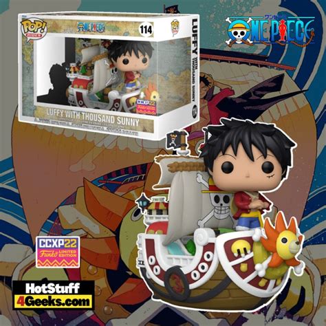 2022 Ccxp One Piece Luffy With Thousand Sunny Funko Pop