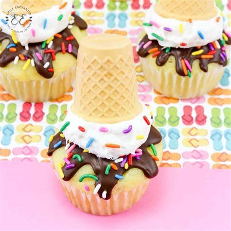 The Best Melting Ice Cream Cupcake Recipe For Fun Summer Cupcakes