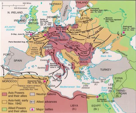 World War 2 Europe And North Africa Map Europe In Germany S Grasp