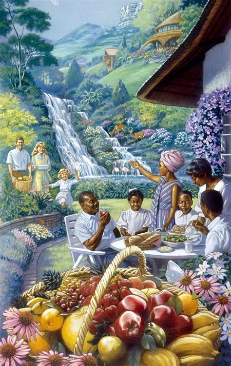 The Paradise Earth Jehovah Paradise Heaven Art Paradise Pictures