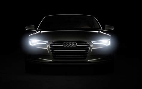 56 Audi Headlights Wallpaper Wallpapersafari