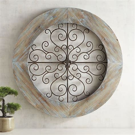 Pier 1 Imports Rustic Scroll Round Wall Decor Wall Decor Nature