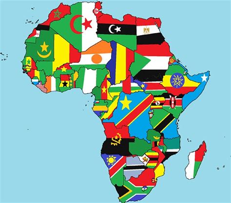 They Have Sliced Up Africa As If It Were A Pie To Divide. in 2020 | Africa flag, Africa map, Africa