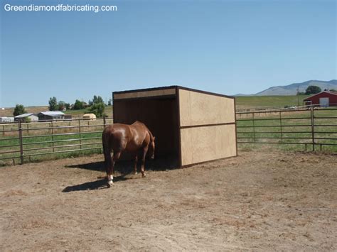 How would you reinvent your backyard? Portable horse loafing shed kits with delivery