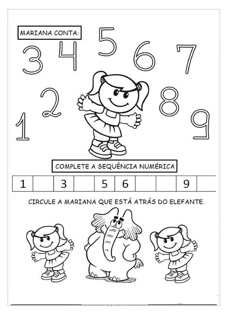 Atividade Matemática Pré 2