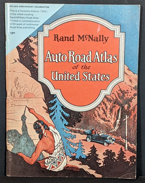 Rand Mcnally Auto Road Atlas Of The United States Curtis Wright Maps