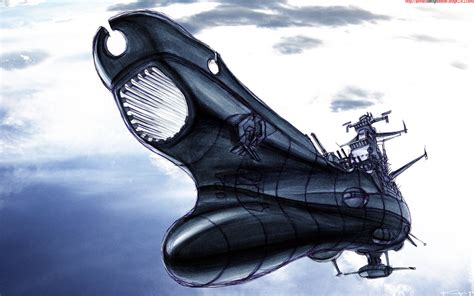 Space Battleship Yamato Anime Sci Fi Science Fiction Futuristic Spaceship Ship Boat