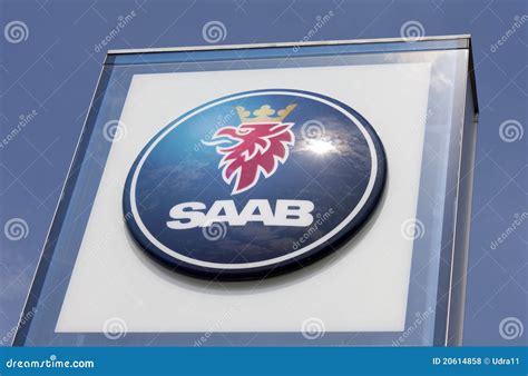 Saab Sign Editorial Stock Photo Image Of Abstract Cars 20614858