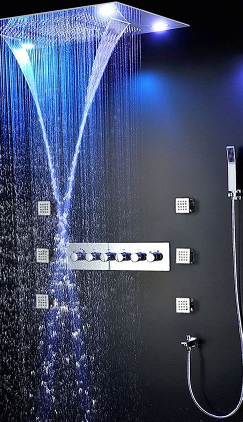 Whether new installation or retrofitting: We carry the finest shower heads and total shower systems ...