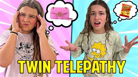 Twin Telepathy Shopping Challenge Jkrew Youtube