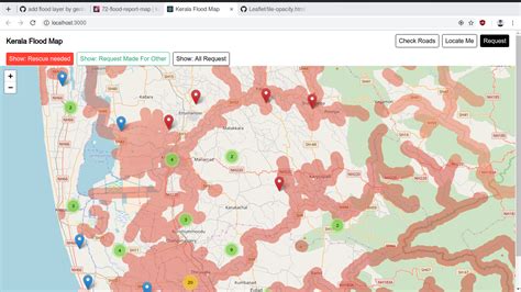 Hot is an international team dedicated to kerala floods 2018 humanitarian mapping. Jungle Maps: Map Of Kerala Flood