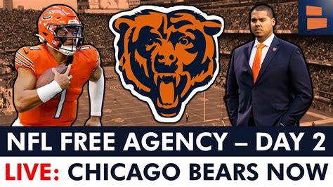 Chicago Bears 2023 Nfl Free Agency Tracker Live Day 2 Bears Rumors