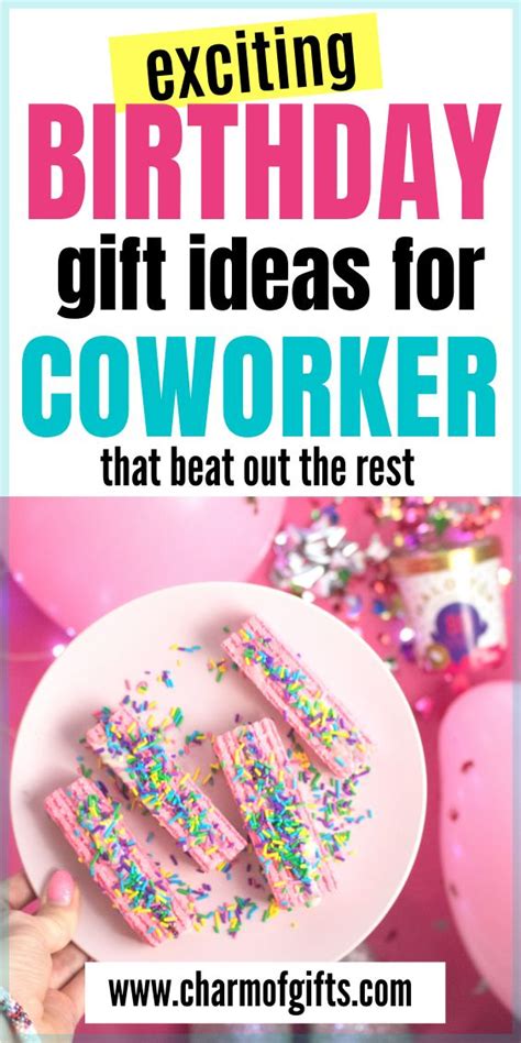 You are the key to this company's success. Best Female Coworker Birthday Gift Ideas She Would ...