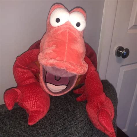 Disney Store Exclusive The Little Mermaid Sebastian Crab Soft Plush Toy Stamped £899 Picclick Uk
