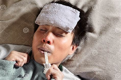 Sick Person Stock Image Image Of Face Rest Breathing 16060935