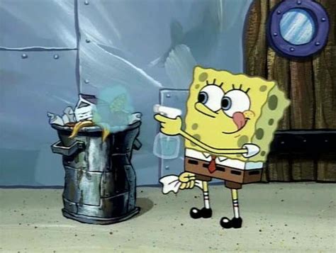 Spongebob Dirty Garbage Blank Template Imgflip