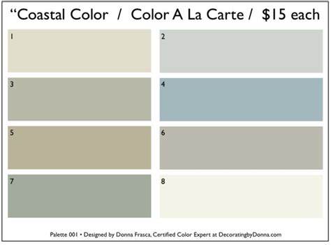 Coastal Colors That You Dont See At First Coastal Color Palettes