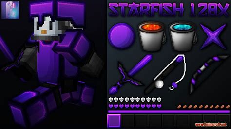 Starfish X Texture Pack PvP Pack For Bedrock Edition