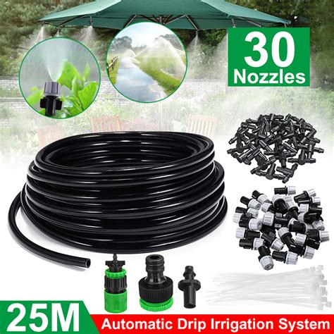 Diy Garden Micro Drip Irrigation System Plant Flower Automatic Watering