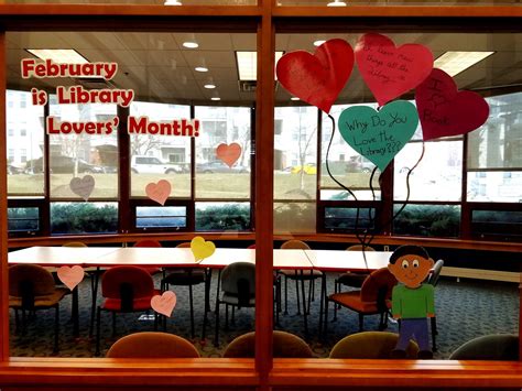 February Is Library Lovers Month Library Months Library Displays