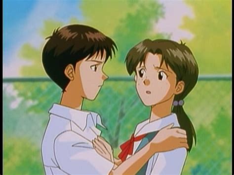 Shinji Kissing Hikari Part 1 By Nintendorak On Deviantart