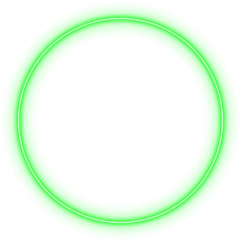 Neon Circle Png Transparent