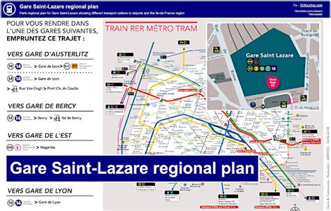 How To Get To Gare Saint Lazare In Paris Using Public Transport