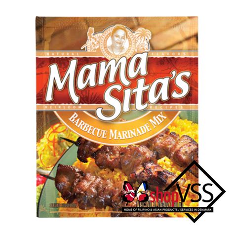 Mama Sitas Bbq Barbecue Mix 50g Shop Vss