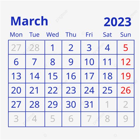 Gambar Meja Biru Minimalis Kalender Maret 2023 Kalender Sederhana