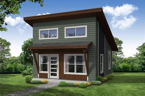 Contemporary Style House 1 Bedrm 1 Bath 460 Sq Ft Plan 108 1993