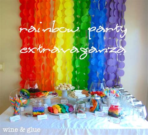 Rainbow Party Ideas For Adults