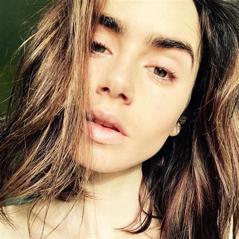 See How Stunning Lily Collins Looks Without Makeup Lily Collins