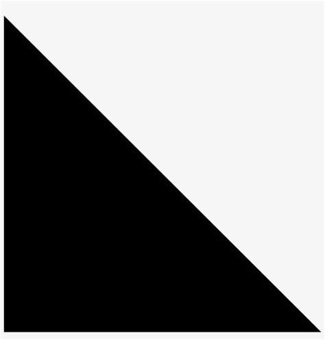 Download Transparent Black Right Angled Triangle 2 Right Angle