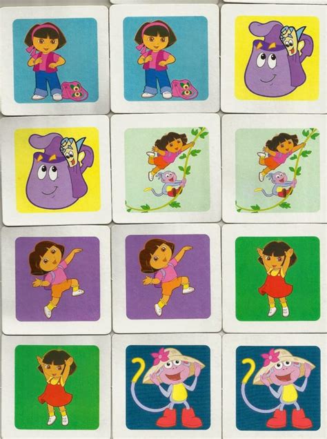 Jogo Da Memória Para Imprimir 18 Modelos Para Divertir As Crianças